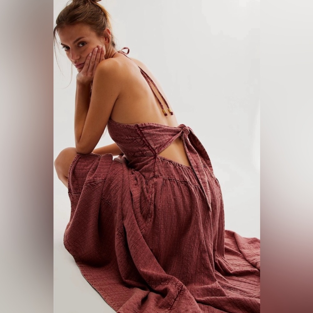 Free People Mind Over Matter Midi Dress Size XS